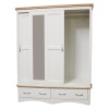 Dorset Triple Wardrobe with Sliding Doors